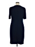 Roz & Ali Solid Blue Casual Dress Size XL - photo 2