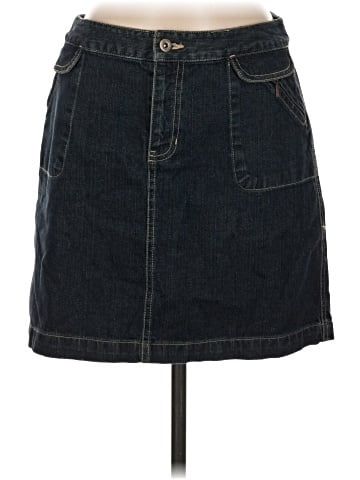I.E. Relaxed Denim Skirt (view 1)