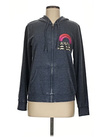 Lucky Lotus Zip Up Hoodie (view 1)