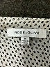 Rose + Olive 100% Rayon Silver Sleeveless Blouse Size M - photo 7