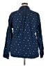 J.Crew 100% Cotton Stars Blue Long Sleeve Button-Down Shirt Size XXL - photo 2
