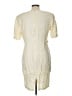 Perceptions Ivory Casual Dress Size 12 - photo 2