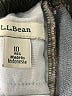 L.L.Bean Solid Blue Jeans Size 10 - photo 7