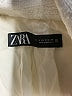 Zara Ivory Blazer Size M - photo 6