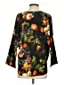 The Odells 100% Rayon Floral Black 3/4 Sleeve Blouse Size S (estimated) - photo 2