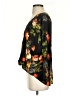 The Odells 100% Rayon Floral Black 3/4 Sleeve Blouse Size S (estimated) - photo 5