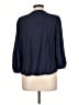 Adrienne Vittadini 100% Polyester Blue 3/4 Sleeve Blouse Size L - photo 2