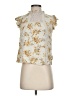 Target 100% Rayon Yellow Sleeveless Blouse Size XS - photo 1