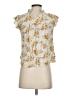 Target 100% Rayon Yellow Sleeveless Blouse Size XS - photo 2