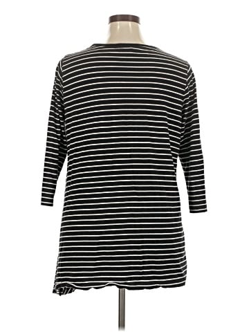 Jones New York Signature 3/4 Sleeve Top (view 2)