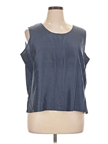 Quo-Silk Sleeveless Silk Top (view 1)