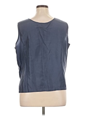 Quo-Silk Sleeveless Silk Top (view 2)