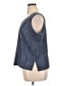 Quo-Silk 100% Silk Gray Sleeveless Silk Top Size 1X - photo 5