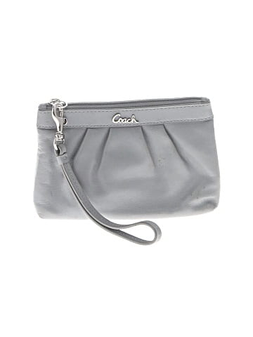 Coach Factory Leather Wristlet (view 1)