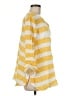 Kaktus Stripes Yellow 3/4 Sleeve Blouse Size M - photo 4