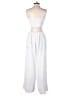 Aerie 100% Cotton Solid White Jumpsuit Size M - photo 2
