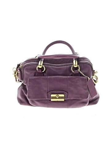 Coach Leather Satchel (view 1)