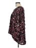 rue21 100% Polyester Black 3/4 Sleeve Blouse Size L - photo 5