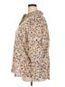 Foxcroft 100% Cotton Floral Ivory Long Sleeve Button-Down Shirt Size 22 - photo 5