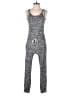 Miss Chievous Tweed Gray Jumpsuit Size S - photo 1