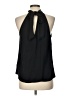 DAILYLOOK 100% Polyester Black Sleeveless Blouse Size L - photo 2