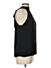 DAILYLOOK 100% Polyester Black Sleeveless Blouse Size L - photo 4