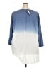 Cato Blue 3/4 Sleeve T-Shirt Size 18 - photo 2