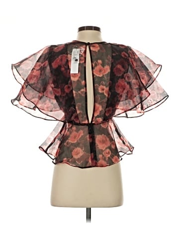 Topshop Short Sleeve Blouse (view 2)