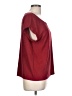 Rose + Olive Red Short Sleeve Top Size L - photo 4