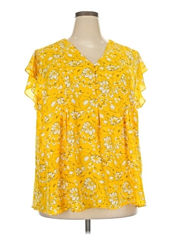 Carolina Belle Short Sleeve Blouse (view 1)