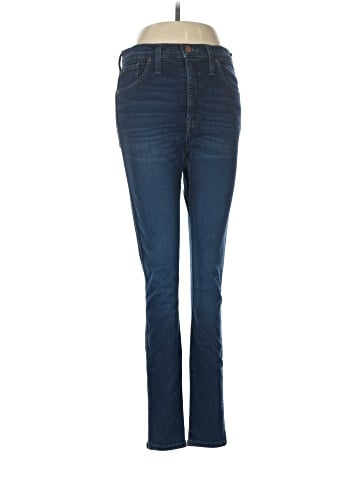 Madewell 10" High-Rise Skinny Jeans in Hayes Wash (view 1)