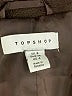 Topshop Brown Coat Size 4 - photo 6