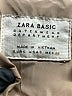Zara Basic Solid Tan Raincoat Size S - photo 6