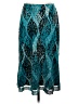 212 Collection Paisley Teal Formal Skirt Size S - photo 1