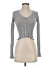 Aeropostale 100% Polyester Gray Cardigan Size XS - photo 1