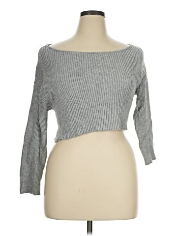 Pink Rose Pullover Sweater (view 1)