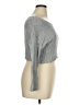 Pink Rose Gray Pullover Sweater Size XL - photo 4