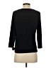 Ivanka Trump Black 3/4 Sleeve Top Size S - photo 2