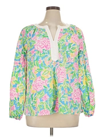 Lilly Pulitzer Long Sleeve Blouse (view 1)