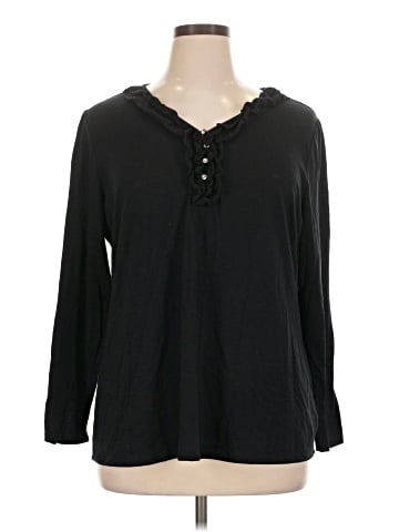 Fashion Bug Long Sleeve Blouse (view 1)