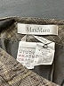 Max Mara Plaid Gray Wool Skirt Size 8 - photo 4