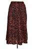 Unbranded Animal Print Brown Casual Skirt Size 3XL - photo 1