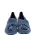 Donald J Pliner 100% Leather Blue Heels Size 8 - photo 2