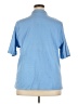 Appleseeds 100% Cotton Blue Short Sleeve Blouse Size 3X - photo 2