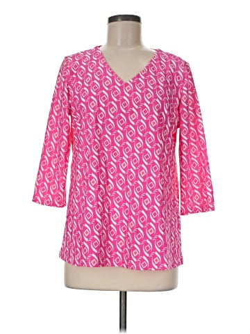Periwinkle 3/4 Sleeve Blouse (view 1)