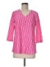 Periwinkle Pink 3/4 Sleeve Blouse Size M - photo 1