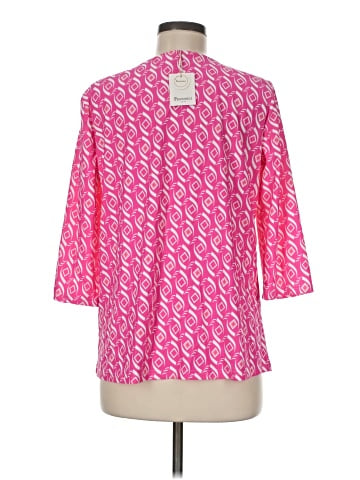 Periwinkle 3/4 Sleeve Blouse (view 2)