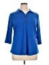 Lyaner Blue Long Sleeve Polo Size XL - photo 1