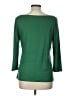 Talbots Green 3/4 Sleeve T-Shirt Size L - photo 2