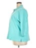 Appleseeds Teal 3/4 Sleeve Button-Down Shirt Size 3X - photo 5